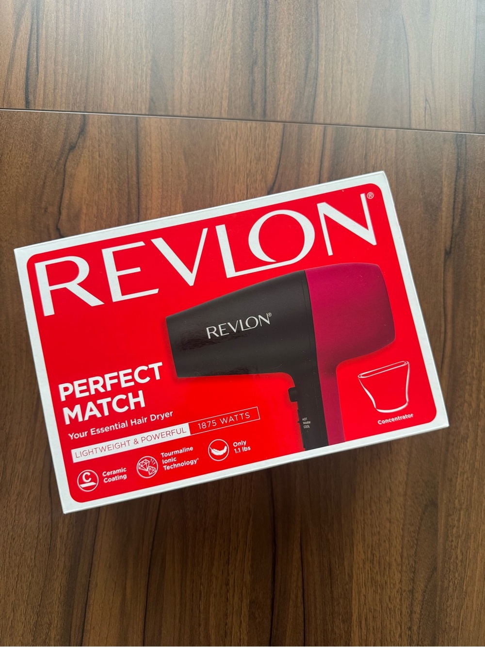 Revlon Perfect Match Essential Hair Dryer NWT